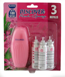 DISCOVER - Discover Fresh Spray Set BUBBLE 3 YEDEKLİ