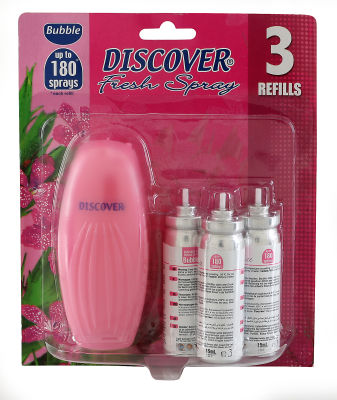 Discover Fresh Spray Set BUBBLE 3 YEDEKLİ