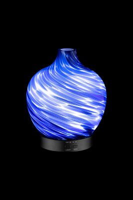Discover Işıklı Cam Hava Nemlendirici Esansiyel Aroma Difüzörü - AZURE