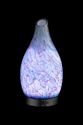 DISCOVER - Discover Işıklı Cam Hava Nemlendirici Esansiyel Aroma Difüzörü - MARBLE