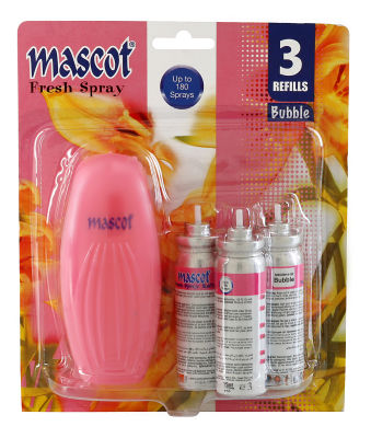 Mascot Fresh Sprey Set BUBBLE 3 YEDEKLİ