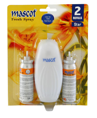 Mascot Fresh Sprey Set STAR 2 YEDEKLİ