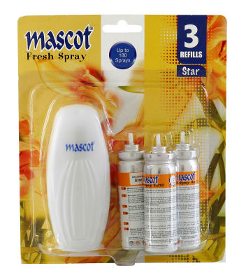 Mascot Fresh Sprey Set STAR 3 YEDEKLİ